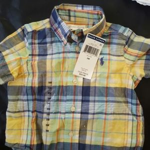 Button down Baby Polo